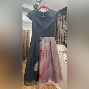 Ted Baker Midi Dress Size 0